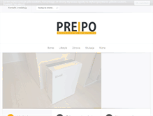 Tablet Screenshot of preipo.pl